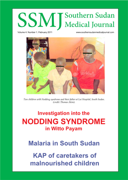 Nodding Syndrome Southern Sudan Medical Journal