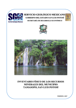 Inventario Físico De Los Recursos Minerales Del Municipio