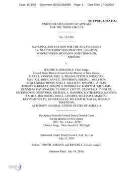 15-3356 Document: 003112354089 Page: 1 Date Filed: 07/14/2016