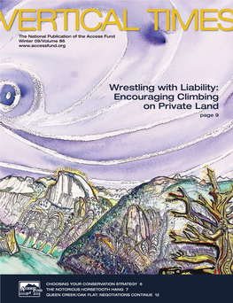 Wrestling with Liability: Encouraging Climbing on Private Land Page 9