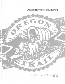 Oregon Historic Trails Report Book (1998)