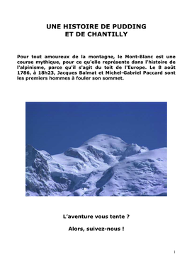 Objectif Mont-Blanc