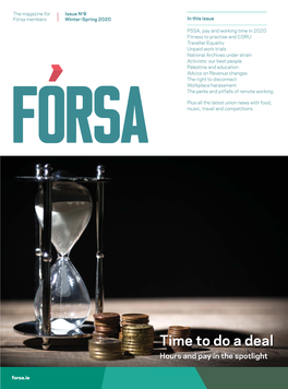 Winter-Spring Edition of Fórsa Magazine