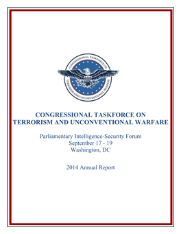 Congressional Taskforce on Terrorism and Unconventional Warfare