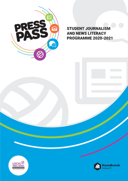 Student Journalism and News Literacy Programme 2020-2021 Press