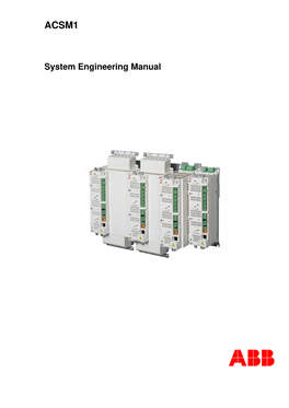 ACSM1 System Engineering Manual