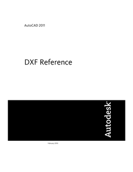 Autocad 2011 DXF Reference