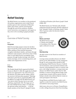 Relief Society