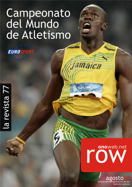 Campeonato Del Mundo De Atletismo La Revista 77 La Revista Rowonoweb.Net