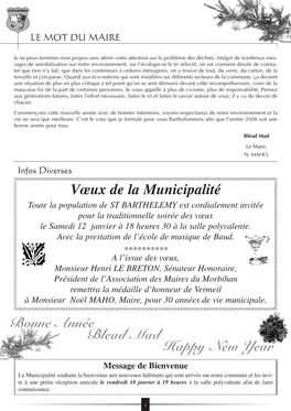 Bulletin Municipal 2008