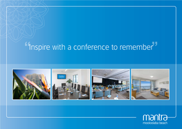 Inspire with a Conference to Remember