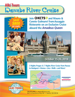 Danube River Cruise Flyer-KCTS9-MAURO V2.Indd