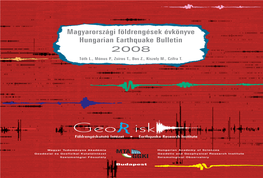 Magyarországi Földrengések Évkönyve, Hungarian Earthquake