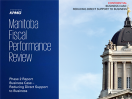 Manitoba Fiscal Performance Review