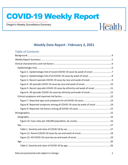 Weekly Report