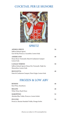 Spritz Frozen & Low Abv Cocktail Per Le Signore