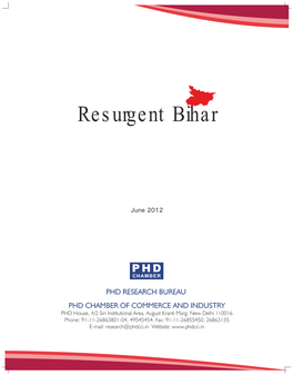 Resurgent Bihar