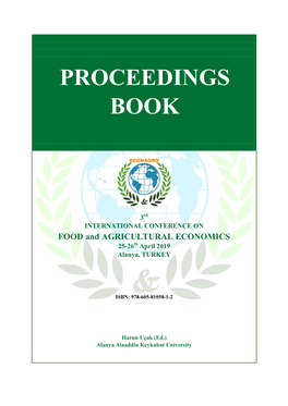 PROCEEDINGS BOOK (Full Texts-Abstracts-Posters)