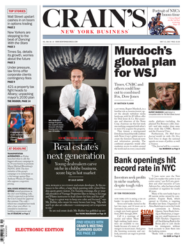 Murdoch's Global Plan For