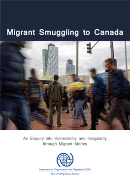 Migrant Smuggling to Canada