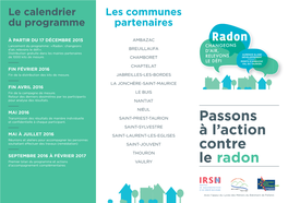 Radon: Changeons D'air, Relevons Le Défi