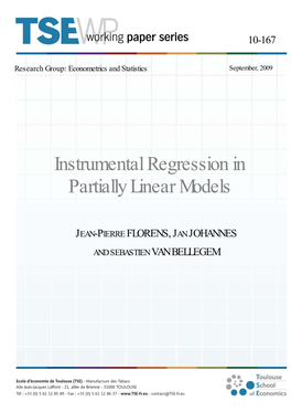 Instrumental Regression in Partially Linear Models