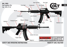 Colt .22 Owner's Operation Manual