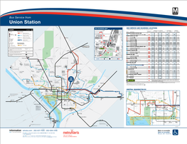 During Track Work And/Or Rail Shutdown Events, This Bus Stop Will Also Be Served by Metro Shuttle Buses. NOTE