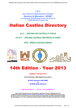 14Th Edition - Year 2013