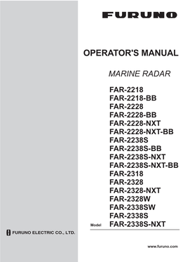 Operator's Manual