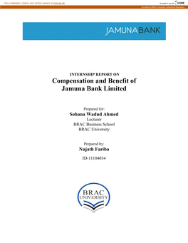 Compensation and Benefit of Jamuna Bank Limited