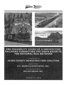 RL Banks Uinta Basin Railway Pre Feasibility Analysis