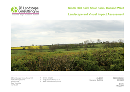 Smith Hall Farm Solar Farm, Hulland Ward