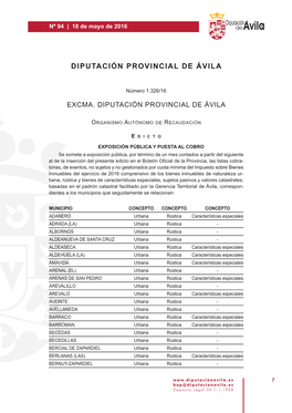 Diputación Provincial De Ávila