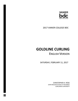 Goldline Curling English Version