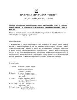 Rabindra Bharati University