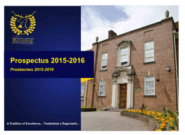 Prospectus 2015-2016 Prosbectws 2015-2016