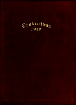 Erskiniana [Yearbook]