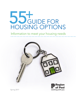55+ Guide for Housing Options