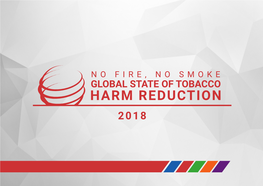 The Global State of Tobacco Harm Reduction 2018 GSTHR 1 2 GSTHR