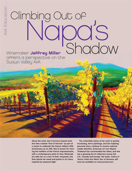 Climbing out of Napa's Shadow