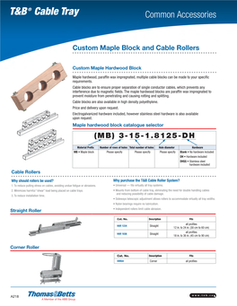 T&B® Cable Tray