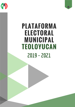 2021 Plataforma Electoral Municipal Teoloyucan