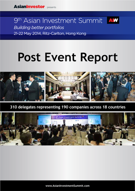 Post Event Report