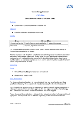 Cyclophosphamide-Etoposide PO Ver