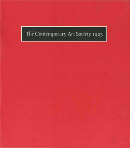 Contemporary Art Society Annual Report 1993