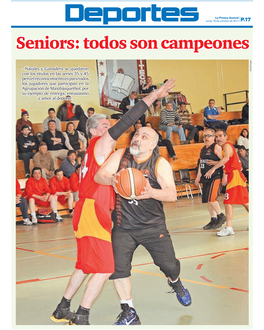 Seniors: Todos Son Campeones