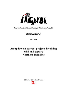 IAGNBI Newsletter 3 July 2004