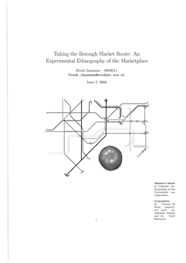 Taking the Borough Market Route: an Experimental Ethnography of the Marketplace