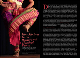 How Modern India Reinvented Classical Dance